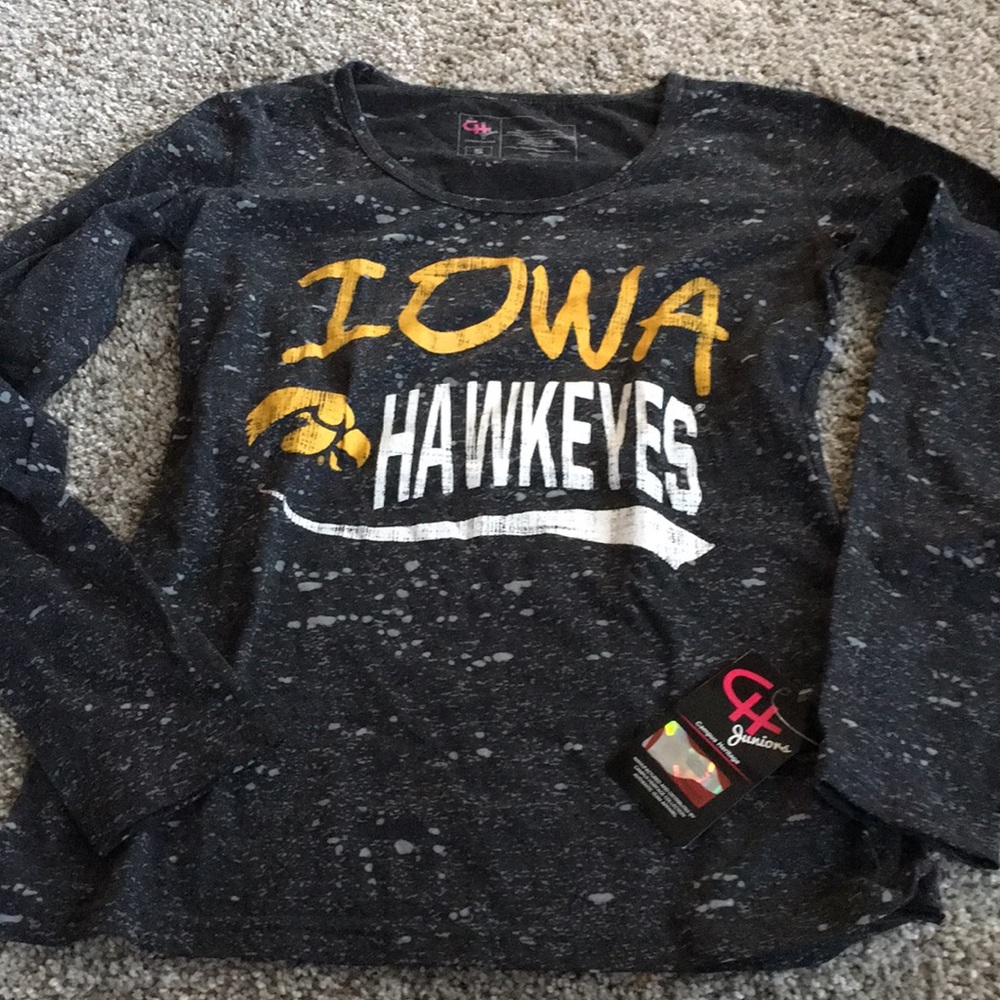 Vintage Iowa Hawkeyes junior fit top